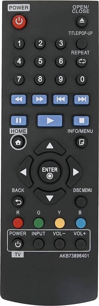 Universal Replacement Remote Control LG BP250