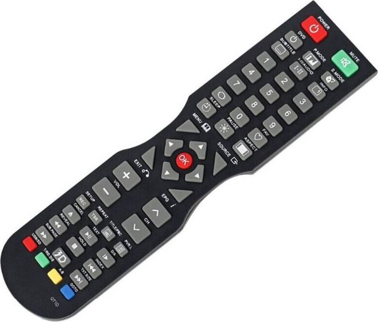 Remote Control For Qt1d Tv