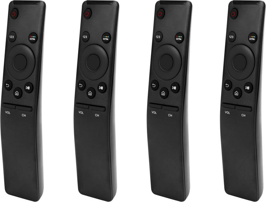 4X Replacement TV Remote Control LED 3D Smart Player