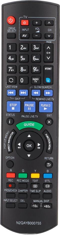 Pre Programmed Remote Control For Panasonic Blu Ray Disc DVD Player