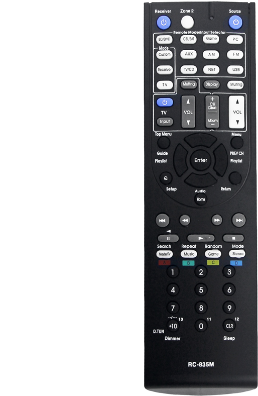 Telecomando RC-835M Ricevitore Stereo
