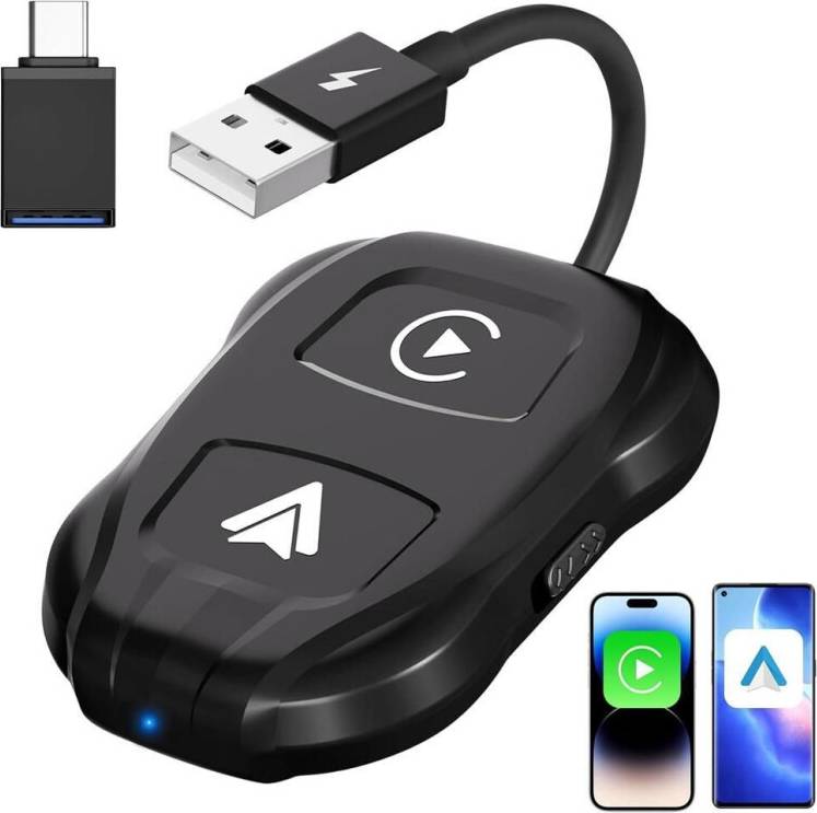 Apple carplay & android auto adapter 2-in-1 Wireless CarPlay Adapter Android Auto