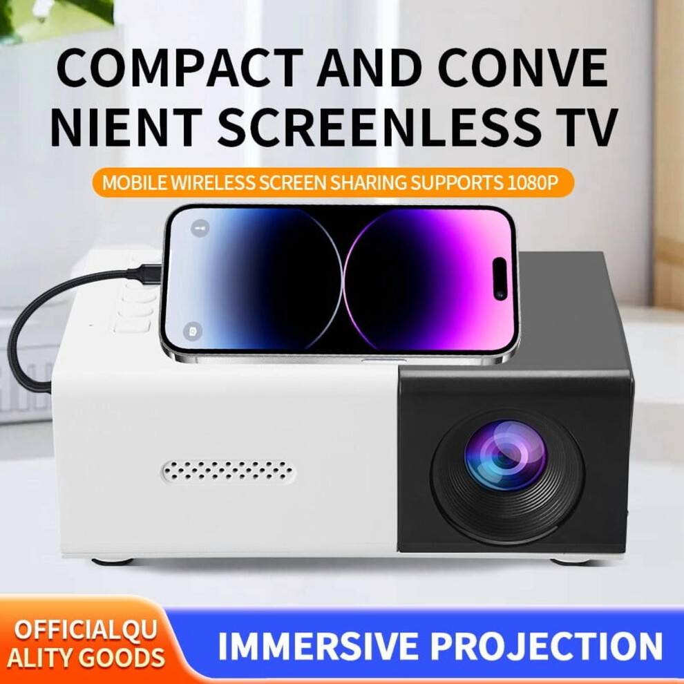 Mini HD Projector Portable Automatic