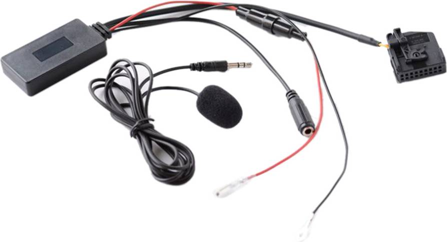Adaptador Audio Inalámbrico Coche Micrófono Manos Libres MFD2 RNS2 18Pin