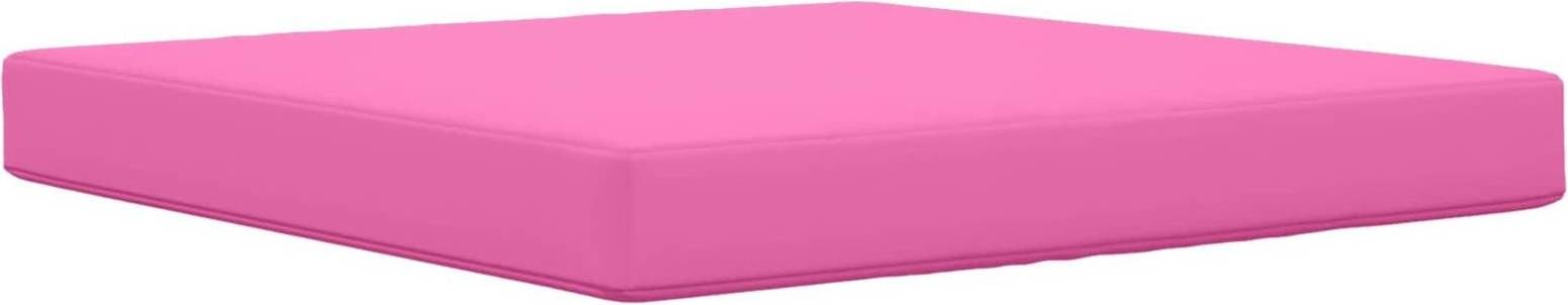 vidaXL Utomhus Soffa Kudde 3 pcs Rosa Polyester Stolsdyna Rosa