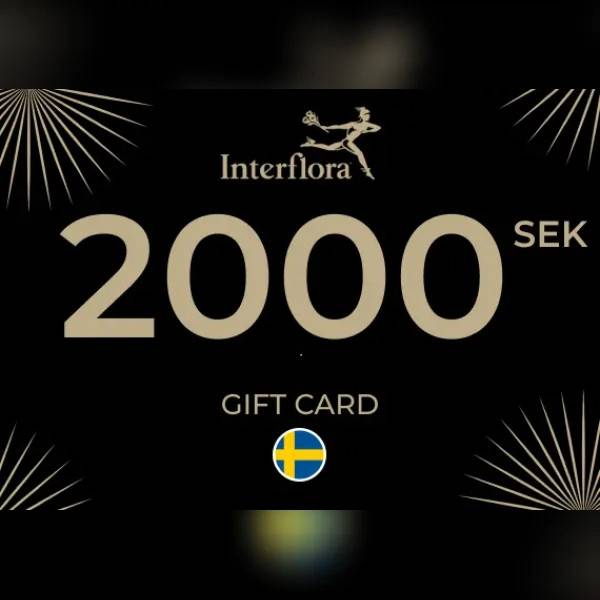 Interflora Gift Card 2000 SEK