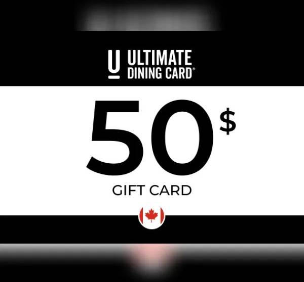 Ultimate Dining Gift 50 CAD
