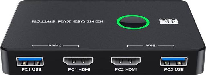 USB3.0 KVM Selector for 2 Computers