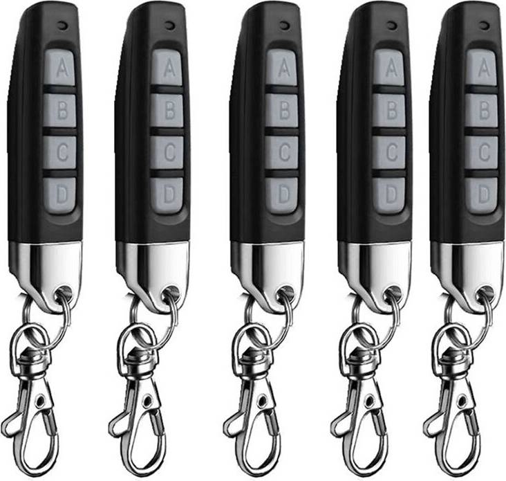 Torribaly 5pcs 433MHz Remote Control Wireless Duplicator