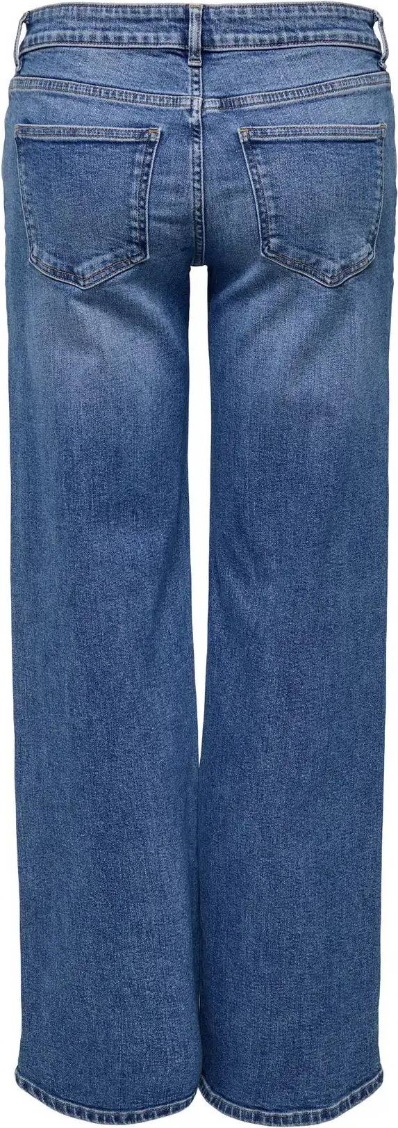 Only Låg Midja Rak Passform Jeans