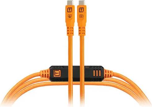 Tether Tools Pro Optima 10G USB-C Kabel 4.6m Rak Orange