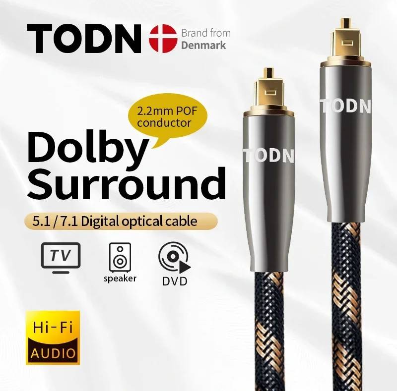 Optical audio cable Digital Optical Audio Toslink Cable