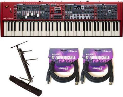 Nord Stage 4 Compact 73-Key Keyboard Bundle