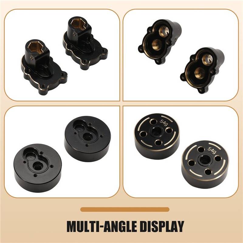 RC Car Upgrade Rear Cup Gear Counterweight Kit