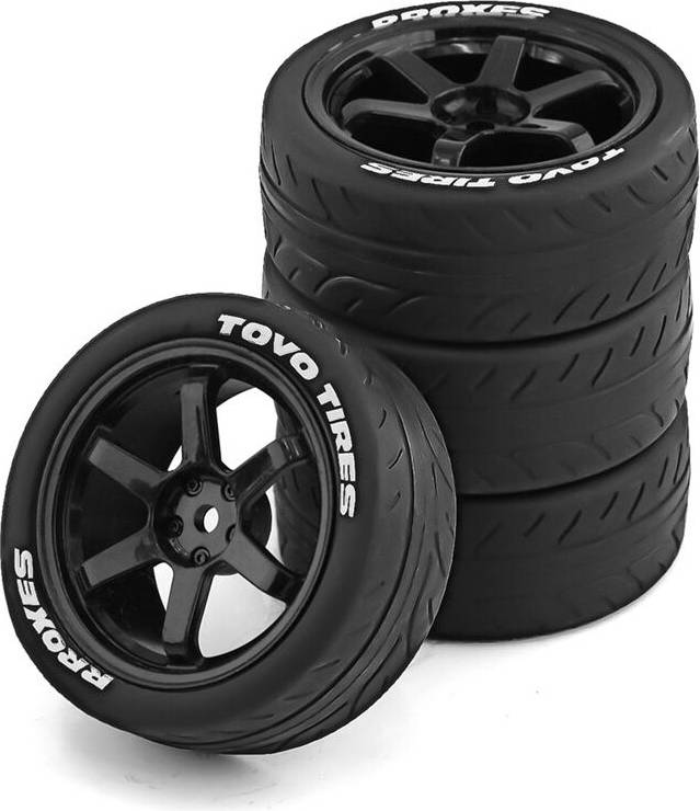 4PCS 68mm RC Racing Car Tires