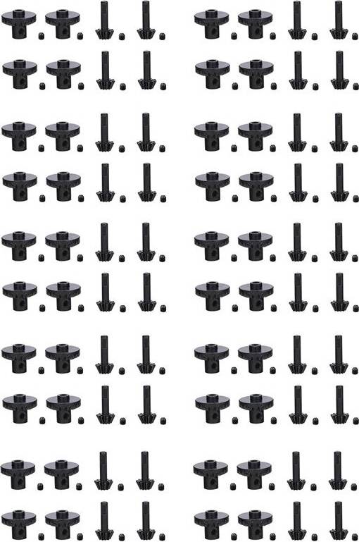 Torribaly 80Pcs Steel Front Rear Axle Gear Drive