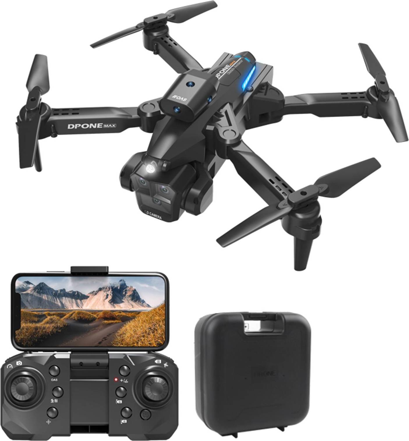 Quadcopter drone with camera Remote Control Drone Dual Camera Quadcopter