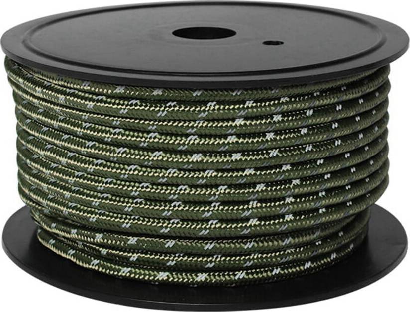 Outdoor Reflective Rope Dark Green 10m