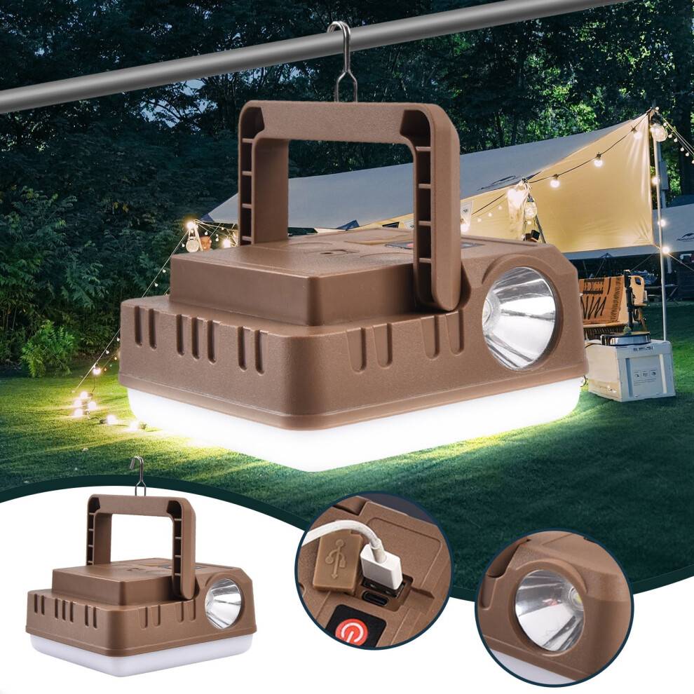 USB Rechargeable LED Camping Light Tent