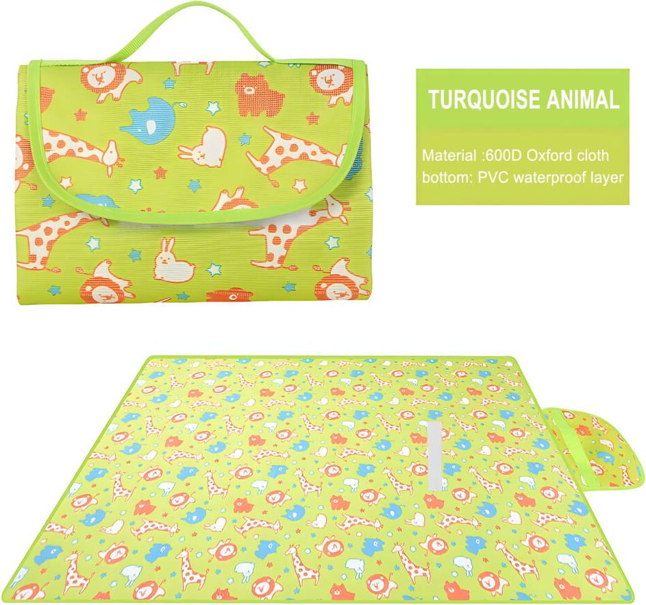 Outdoor Camping Rug Waterproof Sandproof Extra Large