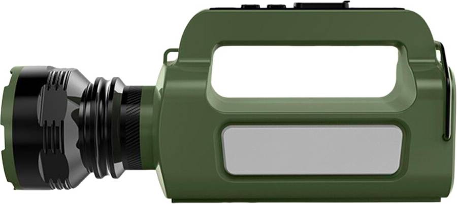 Solar Flashlight Rechargeable Camping Lantern Spotlight