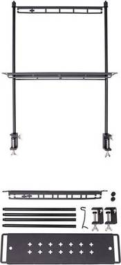 Camping table with storage Sodial Folding Multi-layer Storage Rack