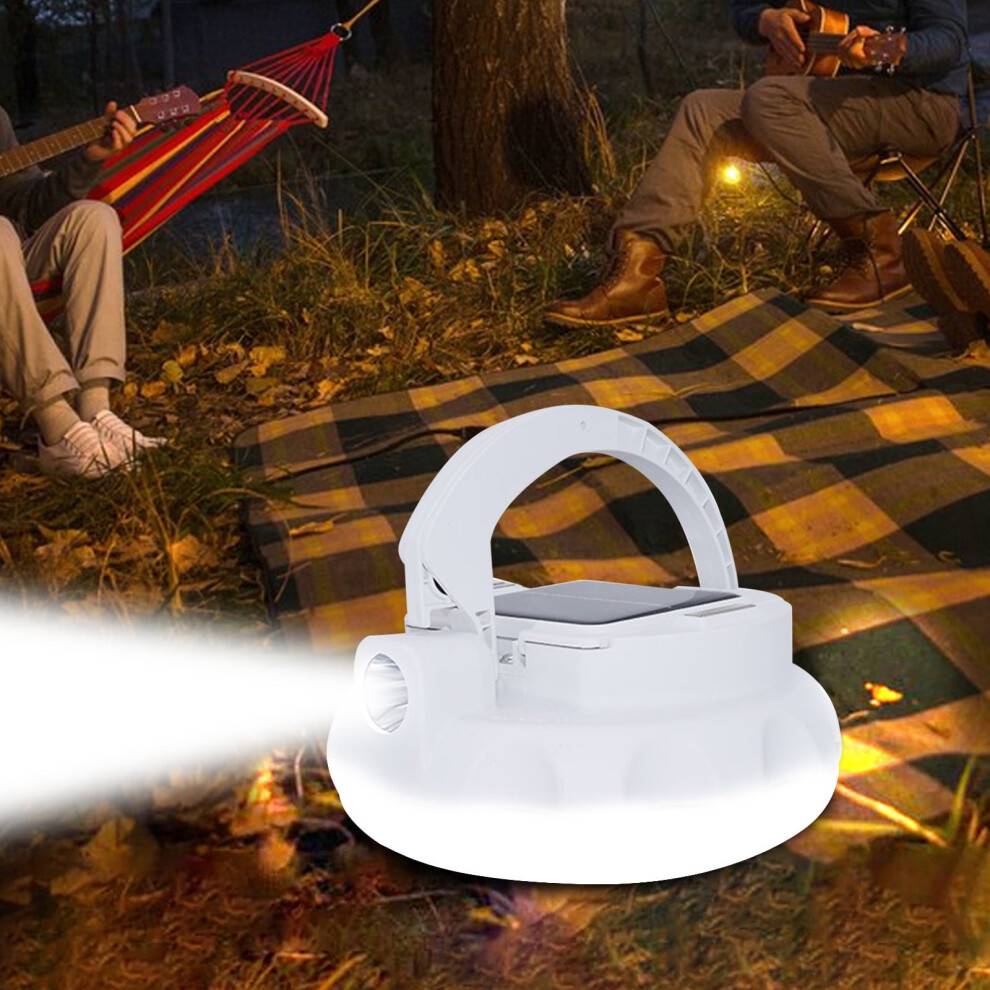 Portable LED Camping Lamp Solar Panel