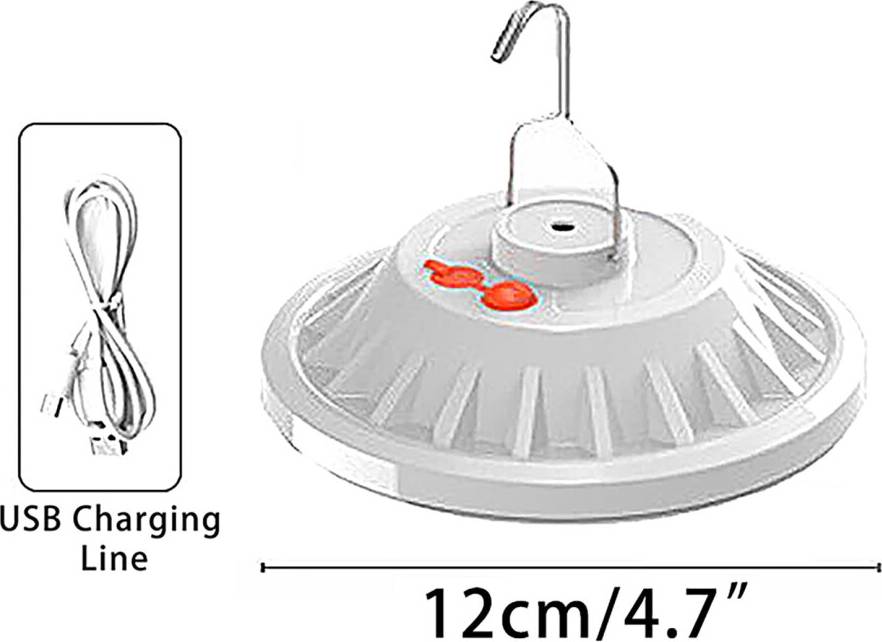 Solar Rechargeable LED Emergency Light