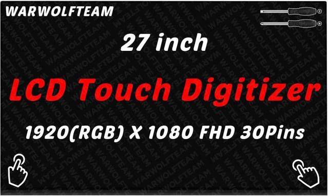 Screen Replacement All In One 27 Inch 60Hz 30Pins FHD LCD LED Screen Digitizer Panel
