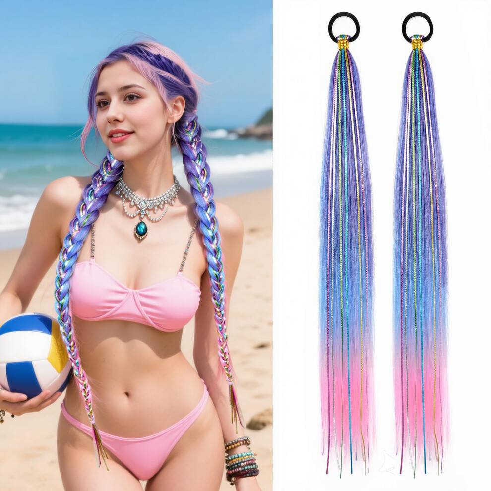 Braid Ponytail Extensions 26 Inch 2 Pack