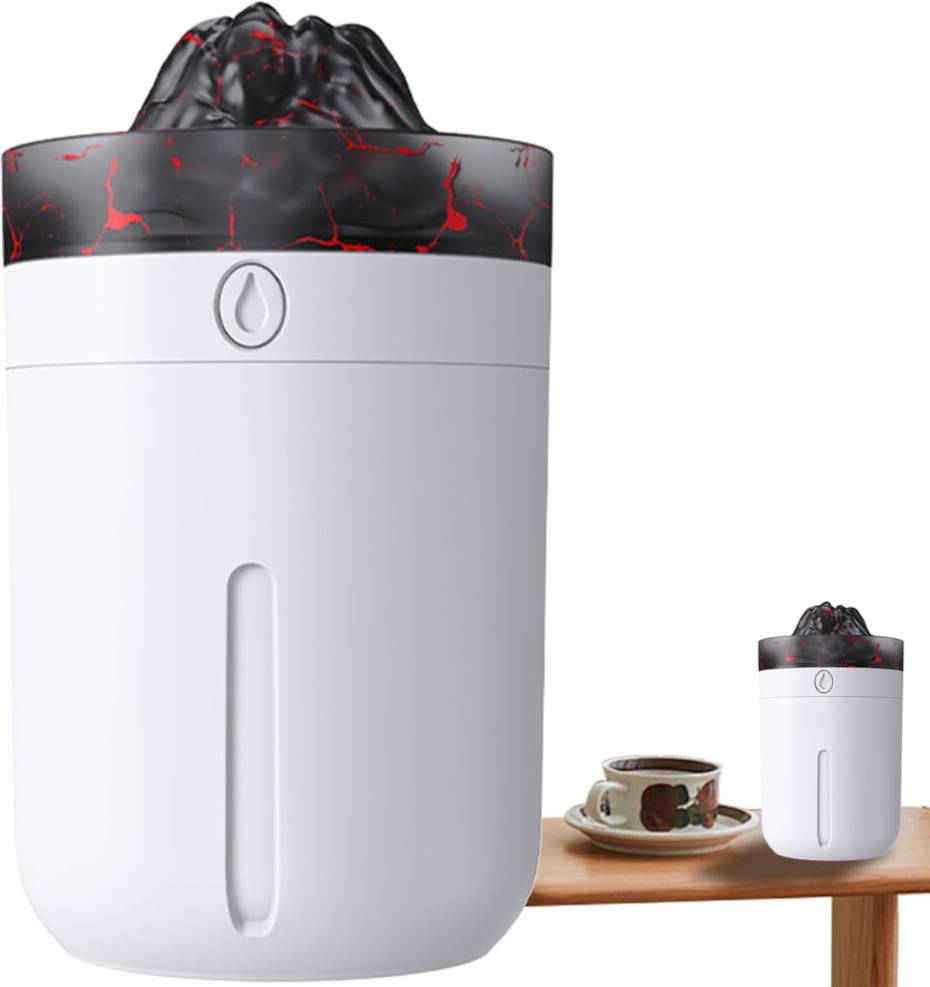 Volcano Flame Humidifier Silent Aromatherapy Diffuser 330ml