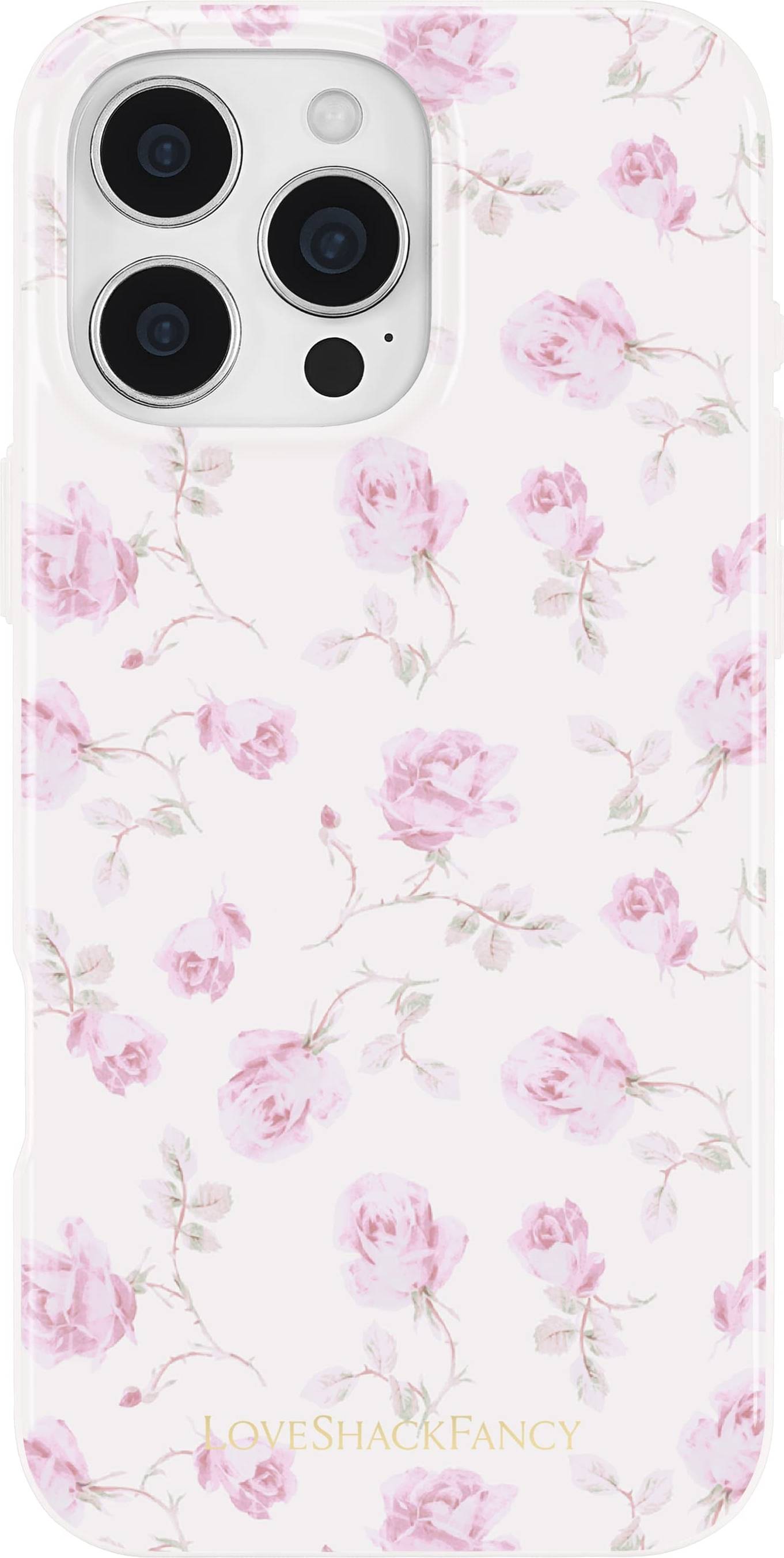 Case-Mate LoveShackFancy Ribbon Rosa Flora MagSafe iPhone 16 Pro Max