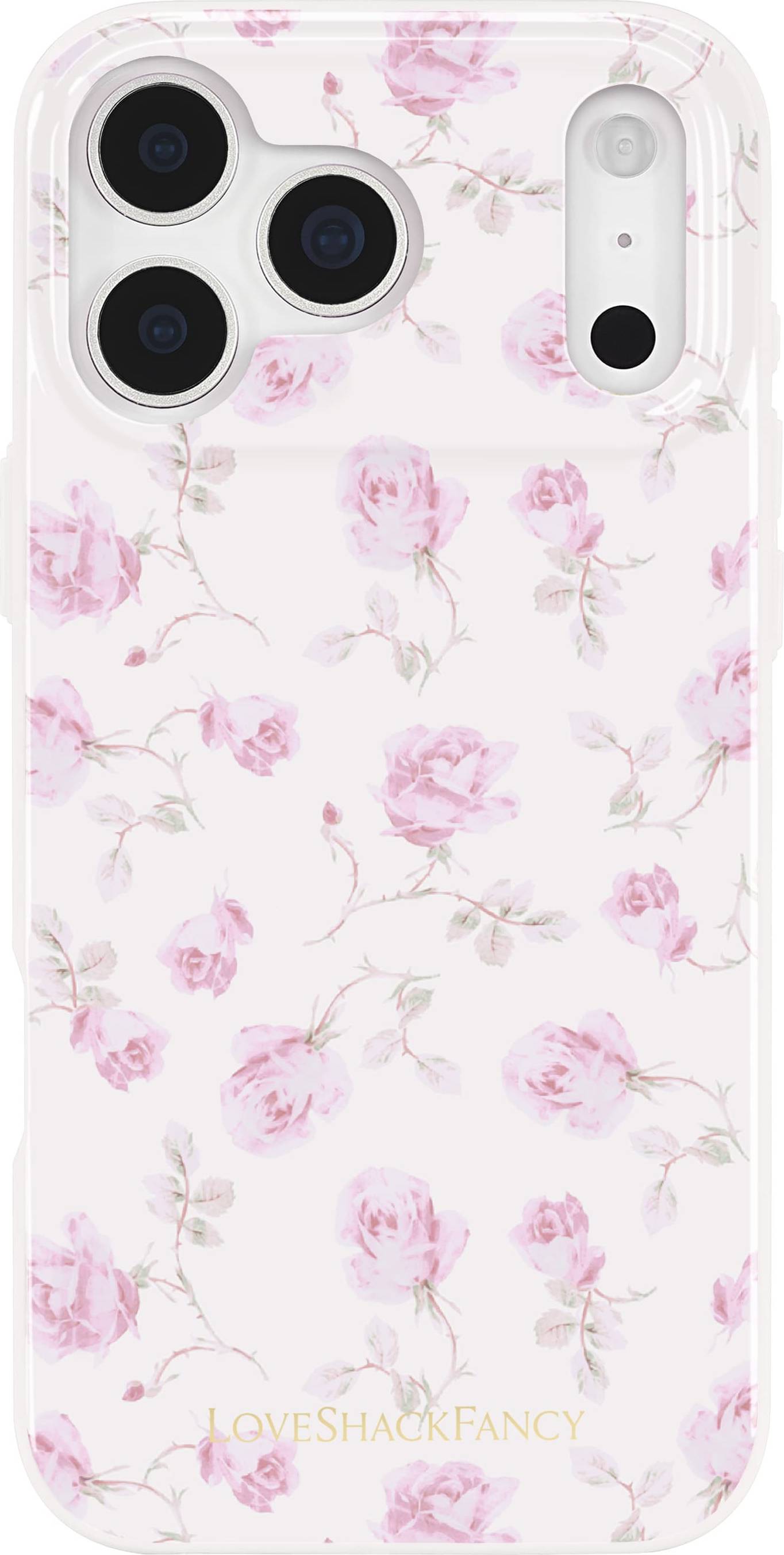 Case-Mate LoveShackFancy Ribbon Rosa Flora MagSafe iPhone 17 Pro Max