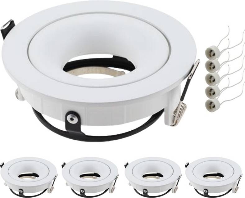 Exogio 5pcs LED Frame with GU10 Base Spotlight