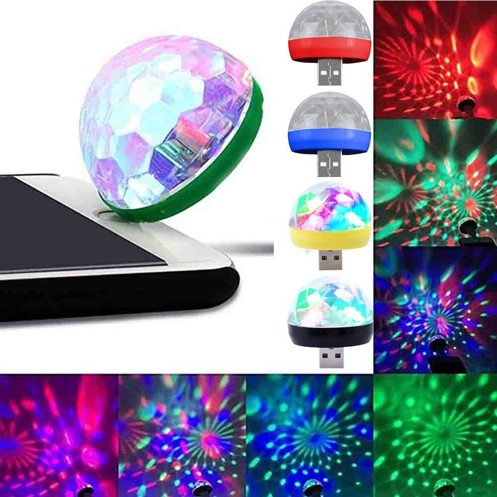 Usb Mini Led Rgb Disco Stage Light