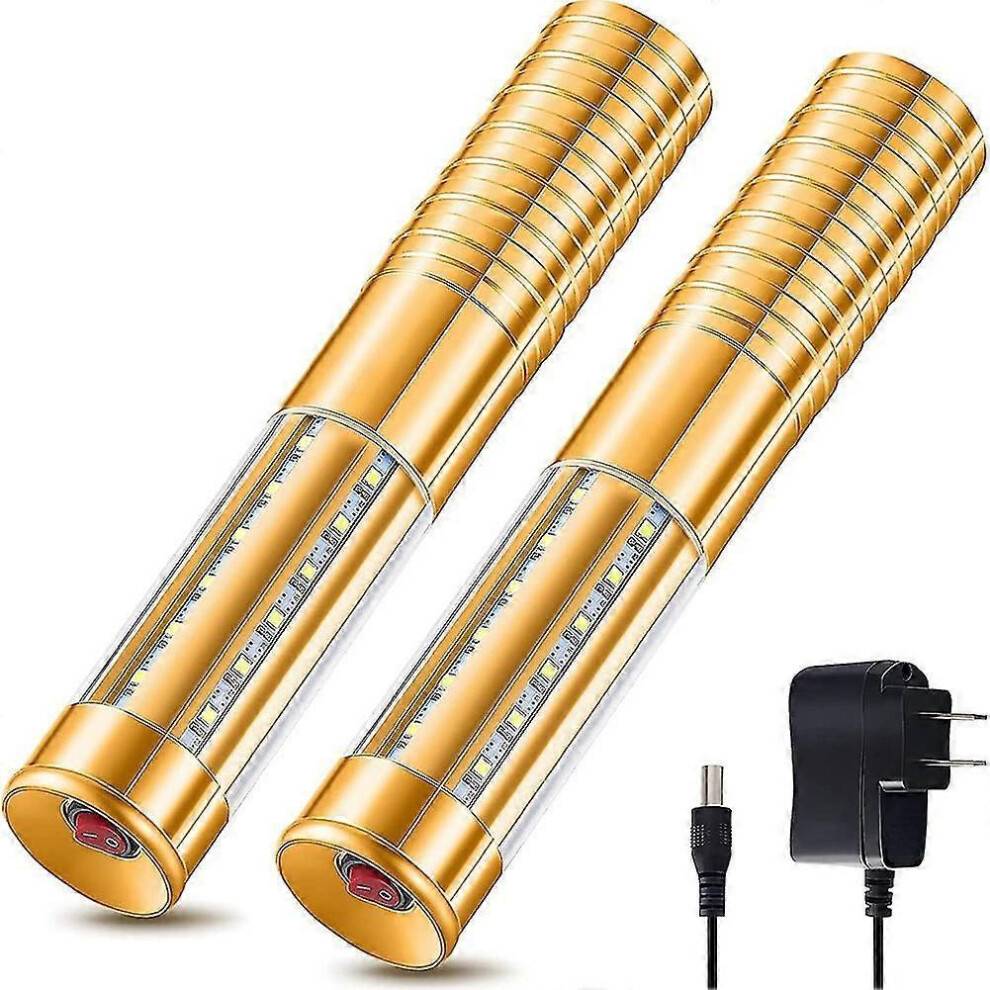 Røgmaskine med led 2 Pcs LED Strobe Baton Light