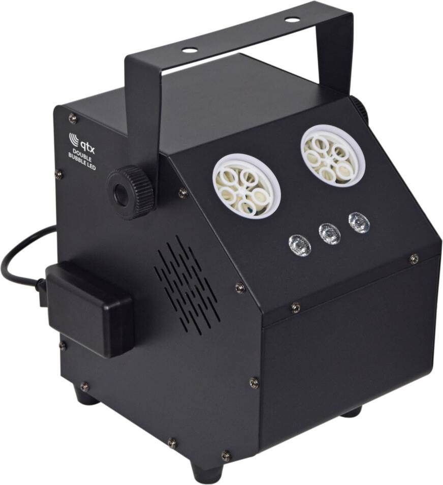 QTX Double Bubble Machine with LED