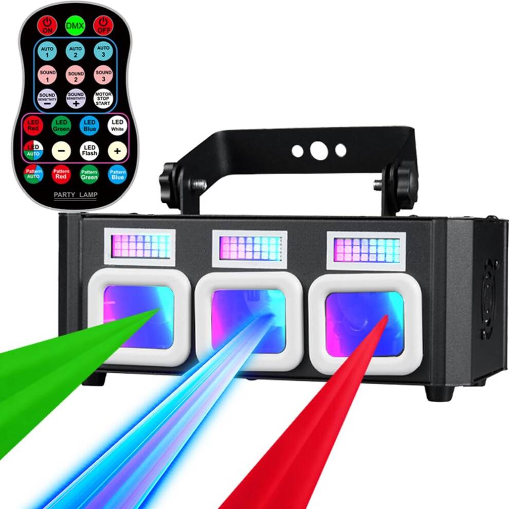 LED Strobe Super Blue Pattern Stage Light