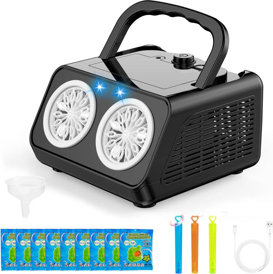 Professional Dual Switch Bubble Machine