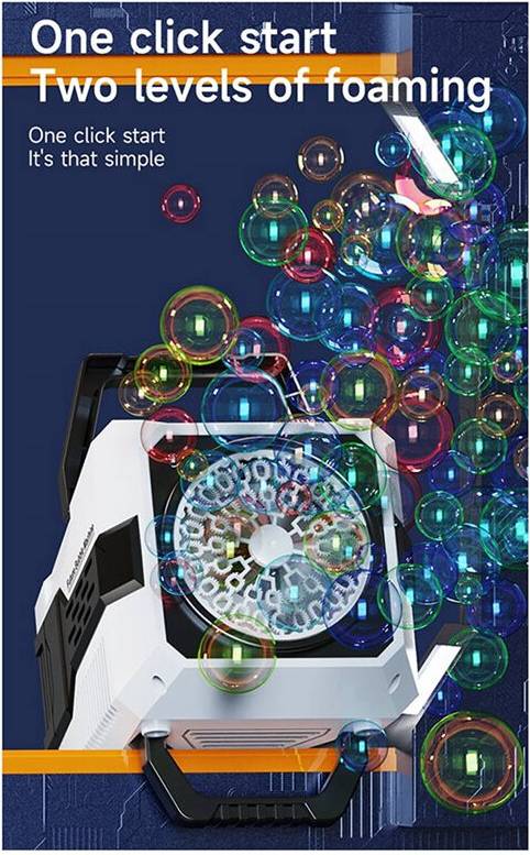 Automatic Portable Bubble Machine