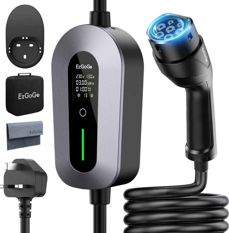 3 pin car charger EV Charger Cable Type 2 to 3 Pin Plug