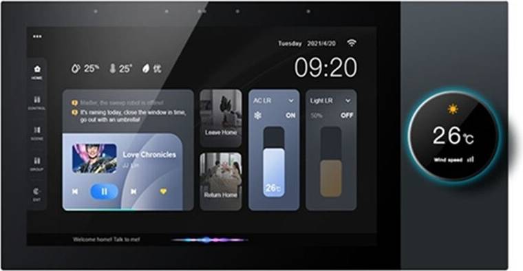 Tuya smart home 7 Inch Android 8.1 Tuya Home Control Panel