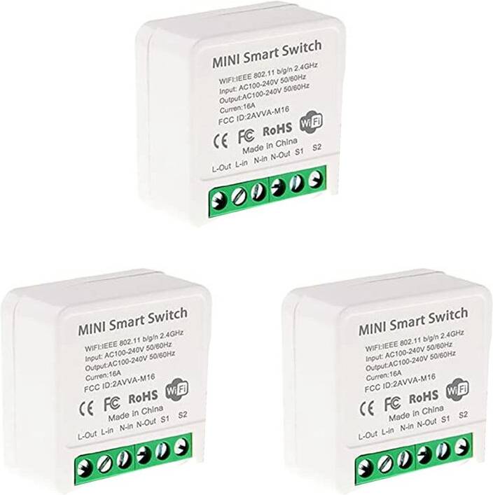3X WiFi Relay Timer Light Module