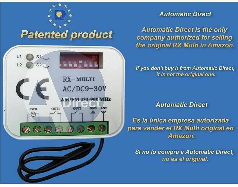 Multi Frequency Receiver Two Way Module