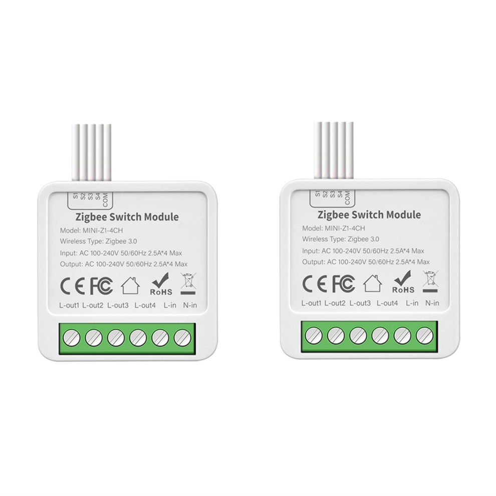 ZigBee Relay Switch Module 4 Channels