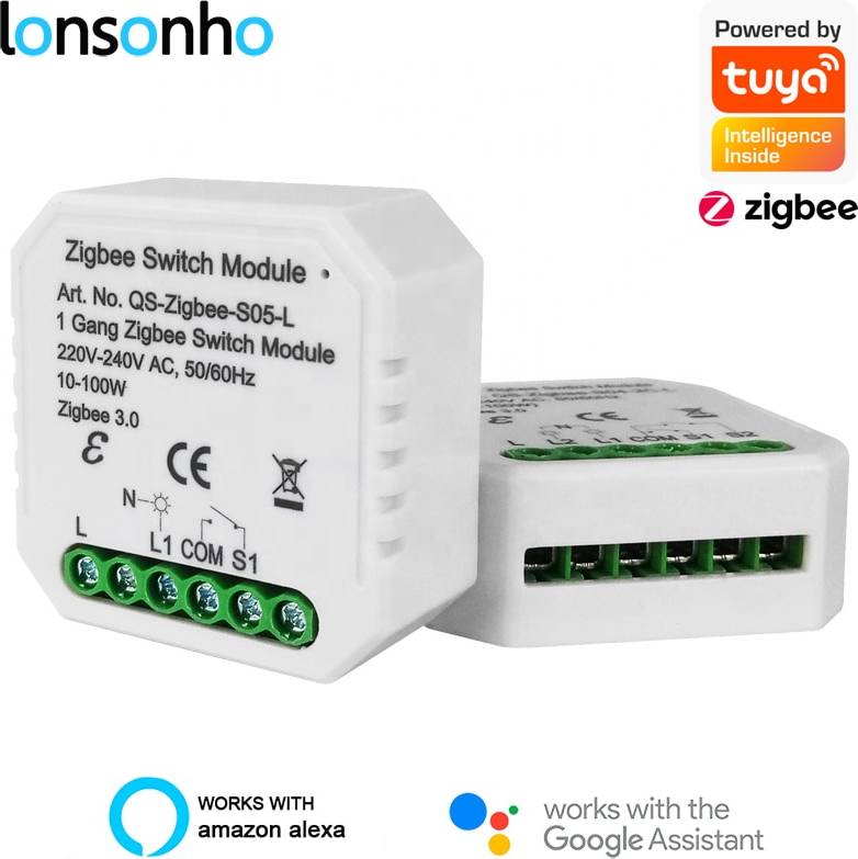 Smart Zigbee Relä Modul 1 Gäng