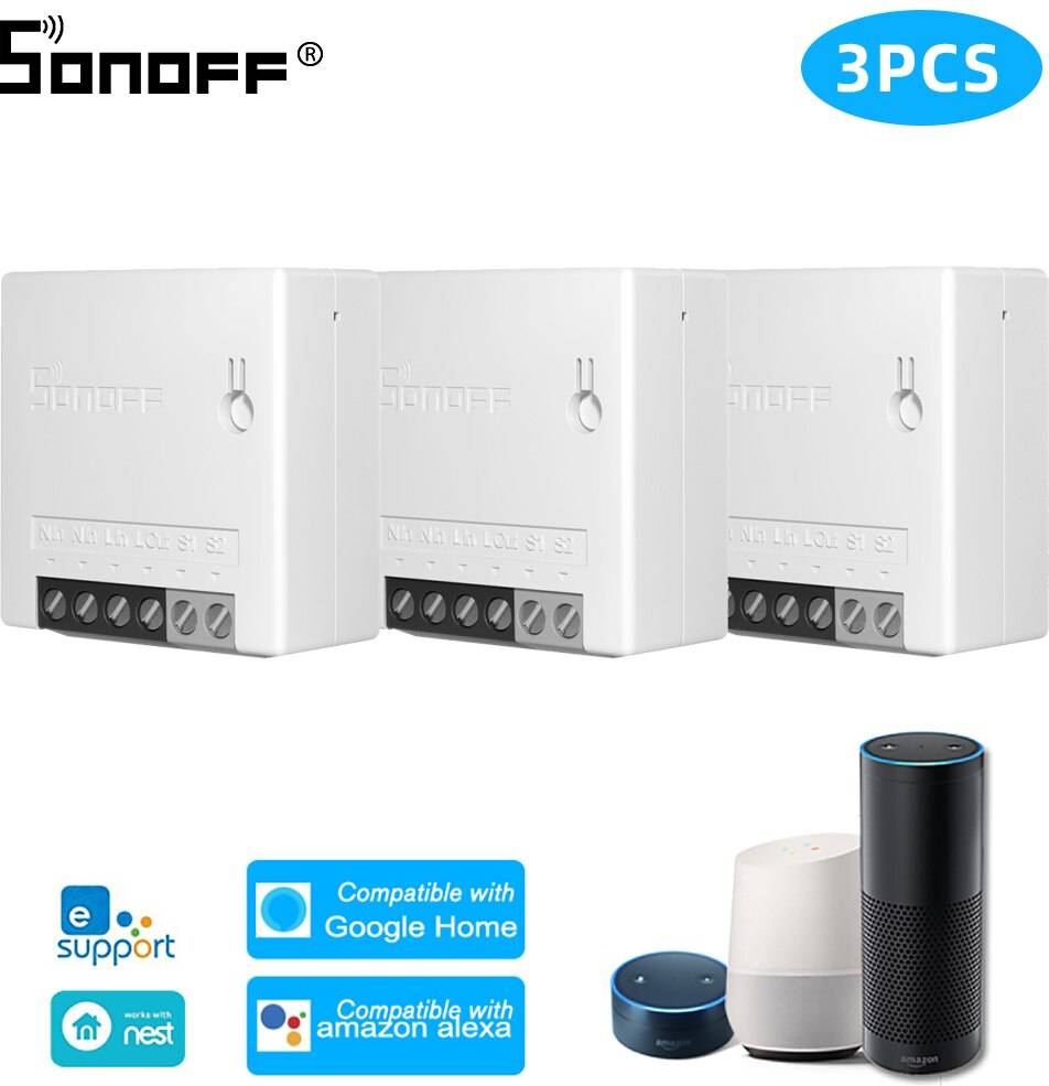 Amazon alexa Sonoff Mini R2 Smart Bytte Modul