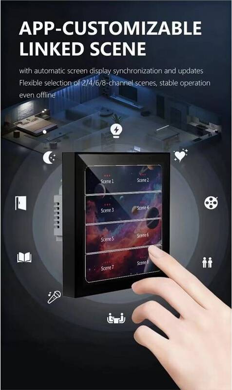 Tuya Zigbee Multi Functional 4-Inch Touch Screen Scene