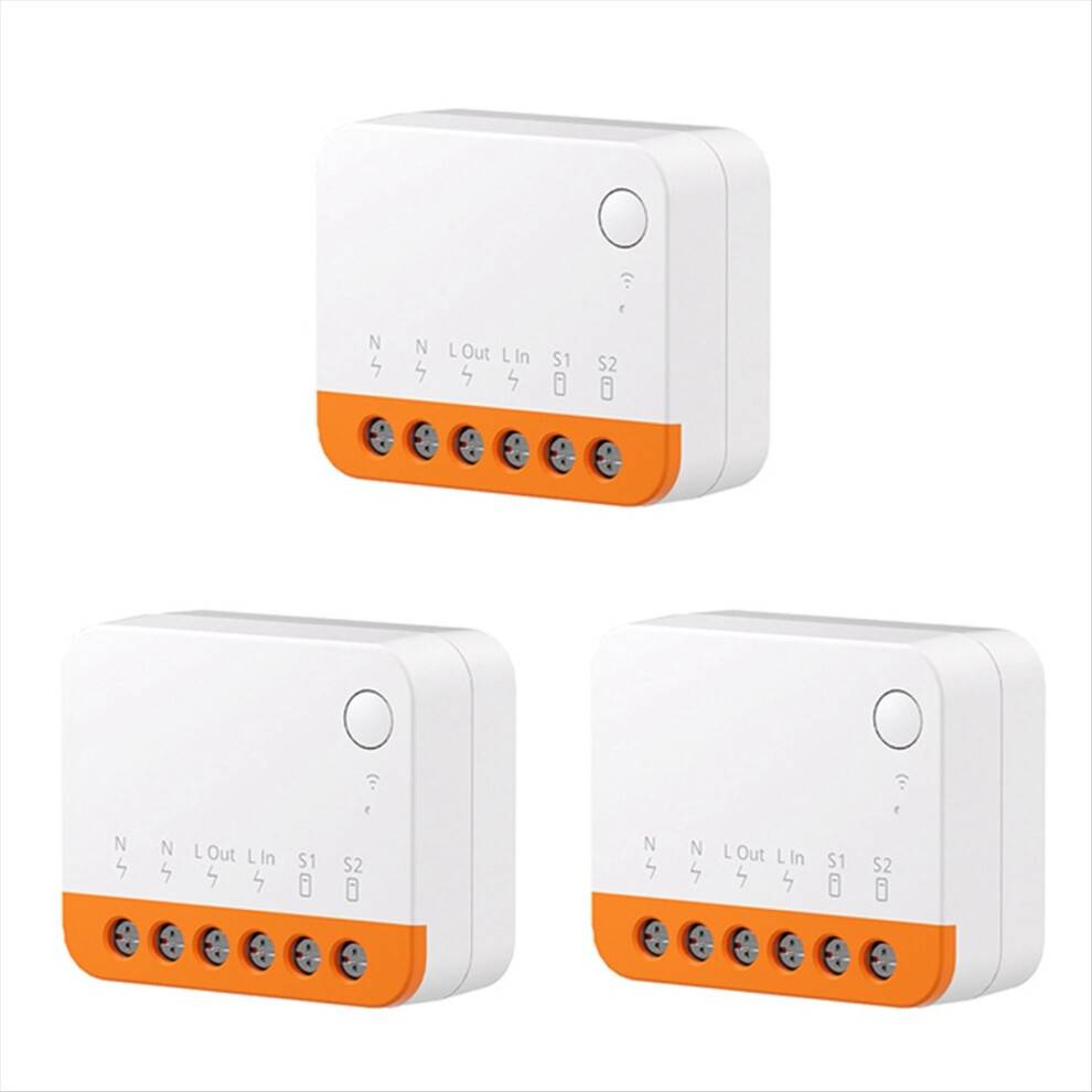 Saudism 3PCS Wi-Fi Smart Switch Two-Way Control
