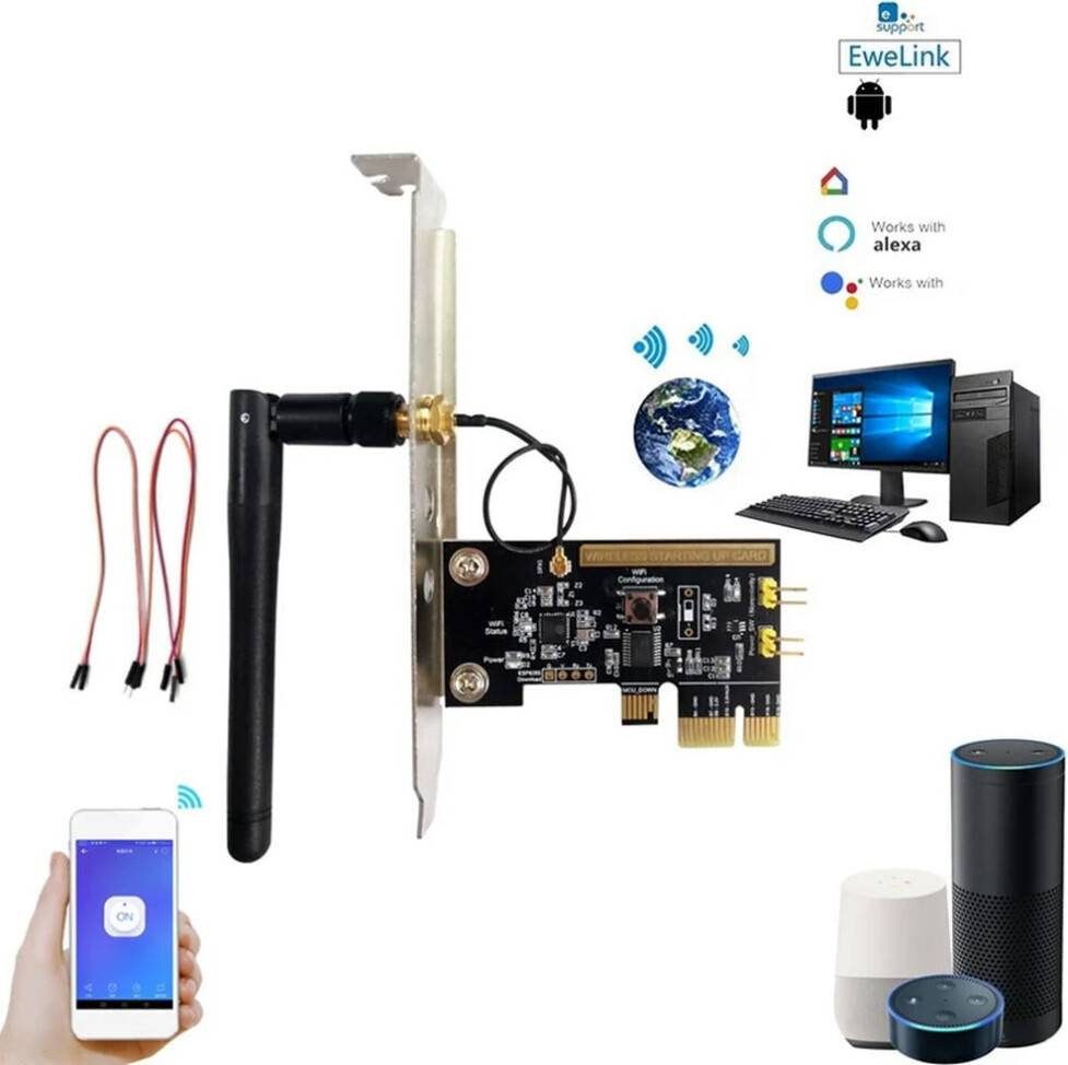 WiFi Smart Switch Relay Module PCI-E